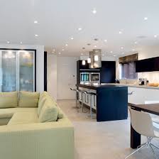 decor lounge and kitchen area open plan