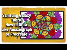Samsung Galaxy Tab S6 How To Draw Like Amaziograph Or Procreate Digital Art Mind Soothing Youtube Samsung Galaxy 9 Samsung Galaxy Galaxy Tab