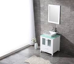 Cabinet variations the most common width for a vanity range is 24, 30, 36, 48, and 60 inches bathroom cabinets are available in two different heights; 24 Bathroom Vanity Cabinet Organizer Top Vessel Sink Faucet Drain Mirror Combo Vanities Vanity