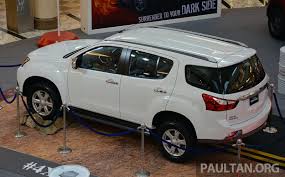 If you re looking for a 7. Isuzu Mu X 7 Seater 2 5l Suv Previewed In Malaysia Paultan Org