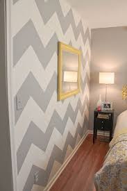 Diy Step X Step W Photos And Grid How To Make A Chevron Wall Home Decor Home Bedroom Makeover