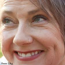 Thin Sterling Silver Nose Ring Hoop