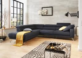 Topmoderne Wohnlandschaft In Dunkelgrau Von Dieter Knoll Wohnen Wohnzimmer Design Einrichten Und Wohnen