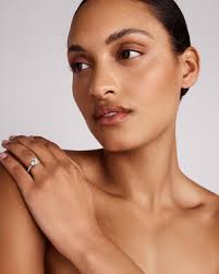 Flora Stone Pear delicate Shape Engagement