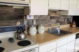 Rustic Wood Decorating Ideas For Your Country Home Cheap Kitchen Backsplash Diy Kitchen Pallet Wood Backsplash