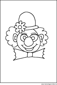 Ausmalbilder Gratis Clown In 2020 Ausmalbilder Ausmalen Clown Basteln Vorlage