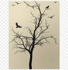 Patterned owl on the grunge background. Dead Tree With Birds Tattoo Png Image With Transparent Background Toppng