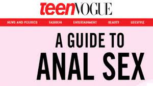 Teen Vogue published an exhaustive guide to anal sex, and the Internet is  having a tizzy - Queerty