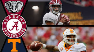 I'm rolling with alabama in this game, they are just too. Alabama Vs Tennessee I 2018 Youtube