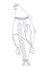 Aboriginal Art For Kids Bark Painting Barramundi Worksheet Aboriginal Art For Kids Math Coloring Worksheets Kindergarten Worksheets
