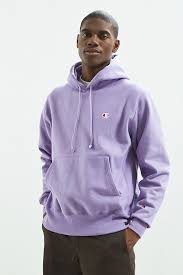Slide View 1 Champion Reverse Weave Hoodie Sweatshirt Sweatshirts Hoodie Purple Champion Hoodie Hoodies