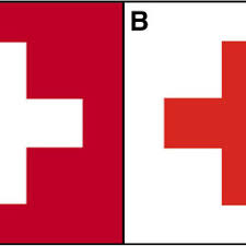The flag of switzerland (german: Flag Of Switzerland A And Symbol Of The Red Cross B The Design Of Download Scientific Diagram