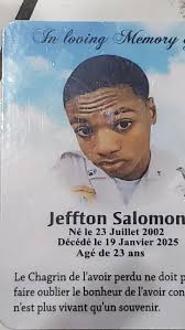 Pè a fache nan antèman polisye Jeffton nan li fè konnen se yon wont pou  polisye ap touye polisye parèy yo, el fè konnen moun ki komèt aksyon sa ap  kouche nan menm plas la byento., 🎥 @tripotayhaiti509, ...