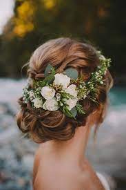 20 Fall Wedding Hairstyles With Flowers Wedding Hairstyles Flowers In Hair Bohemian Wedding Hair