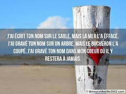 Youra convoque les forces de la nuit. Sms Amour J Ai Ecrit Ton Nom Sur Le Sable
