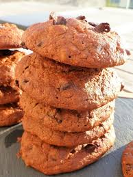 Cookies Extra Moelleux A La Compote De Pommes Philandcocuisine Recette Cookies Moelleux Gateau Compote De Pomme Compote De Pomme