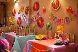 Her 1st Birthday Party Homemade Birthday Decorations Birthday Party Halls Birthday Decorations