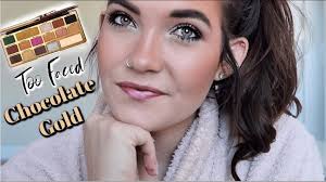 International discount designer makeup wholesale. Too Faced Chocolate Gold Tutorial Makeup Fomo