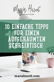 Ein ordentlicher schreibtisch ist das ziel vieler meiner kunden und teilnehmerinnen an meinen ordnungsprogrammen. Ordentlicher Schreibtisch 10 Tipps Gegen Das Chaos Im Arbeitsalltag