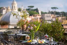 Rome's top 5 rooftop bars. Rooftop Terrace Picture Of Bar Locarno Rome Tripadvisor