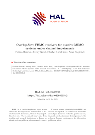 Overlap-Save FBMC receivers for massive MIMO systems under channel  impairments