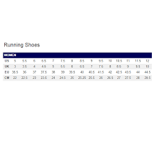 asics womens size chart 53 off