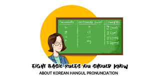 Want to learn korean alphabet? 8 Basic Rules You Should Know About Korean Hangul Pronunciation