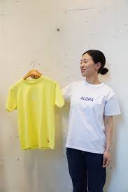 店内のSUNSHINE+CLOUDのTシャツたち – PICTURE