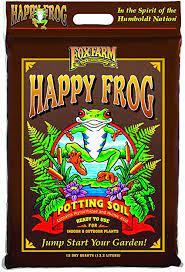 For even better results, you may want to use the happy frog fruit and flower fertilizer. Amazon Com Foxfarm Fx14054 Happy Frog Potting Soil 12 Quart Garden Outdoor