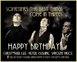We did not find results for: Happy Birthday To Three Horror Icons Dapper Cadaver Blog Gothic Horror Halloween