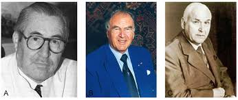 Pioneers of operative laparoscopy. (A) Hans Frangenheim (1920–2001),...