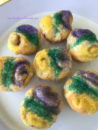 Easy Mini King Cake Bites Recipe King Cake Bites King Cake Bites Recipe King Cake Recipe