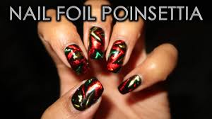 Nail Foil Poinsettia Water Marble 12 Days Of Christmas Nail Art Diy Tutorial Youtube Polish up on these festive christmas nail art ideas christmas nail art might seem like an unnecessary extra to all you scrooges out there, but you can't go wrong with a classic dark red nail for christmas.