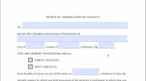 Otherwise, changes will take effect as announced. 60 Day Notice To Quit Youtube