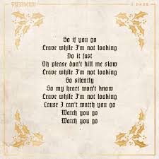 Leave While I M Not Looking Paloma Faith Paloma Faith Beautiful Songs Lyrics