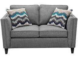 Slumberland Como Collection Gunmetal Loveseat Love Seat Furniture Decor