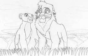 Lion king 2 coloring pages kiara and kovu see more images here : Lion King Ii Kovu Kiara Fan Art 34965035 Fanpop Page 5