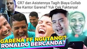 Untuk menjawab rasa penasaran itu, kali ini kami akan mengupas mengenai skill dari chrono, si karakter free fire (ff) yang terinspirasi dari ronaldo. Garena Collab Sama Ronaldo Ngutang Hoax Youtube
