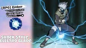 1 description 1.1 ability 2 location 3 gallery the shindo blade resembles a long katana with a black scabbard and a checkered grip. Shock Style Electro Blade Lightning Style Raikiri Spawn Location Showcase Shindo Life Youtube