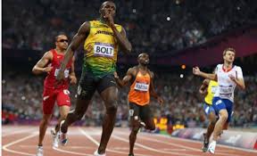 100m sprint final at the 1936 berlin olympic games was won by american jesse owens. Legendary Status For Bolt At The 2012 Olympics Loop Barbados