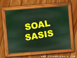 Check spelling or type a new query. Soal Jawaban Pemeliharaan Sasis Sepeda Motor Kelas Xii Johan Mekanik