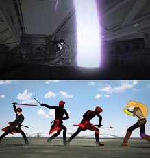 Why do blake and adam have these abilities not related to their emblance? :  r/RWBYcritics