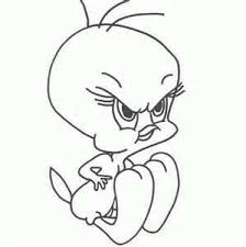 Do It Too In 2020 Cartoon Drawings Bird Pencil Drawing Tweety Bird Drawing