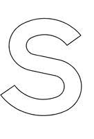 Lettres A Decorer En Maternelle Lettre A Lettre Alphabet A Imprimer Pochoir Lettre