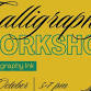 Beginners Dip Pen Calligraphy Workshop event image