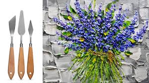 Challenge 13 Flower Bouquet Acrylic Palette Knife Painting Youtube 𝒂𝒄𝒓𝒚𝒍𝒊𝒄 𝒑𝒂𝒊𝒏𝒕𝒊𝒏𝒈 ,palette knife painting flowers,acrylic painting flowers for beginners