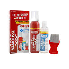 Amazon Com Vamousse Super Lice Complete Kit Treat And Defend Kills Head Lice And Eggs Professional Steel Comb Daily Kids Shampoo Beauty