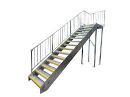 Residential steel frame manufactured homes, garages, prefabricated metal building kits design, engineering and supply. Prefab Stairs Industrial Steel Staircases Prefabricated Metal Stairs