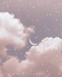 Big canvas paintings for home decor. Aesthetic Sky 2 Gray Gris Iphone Moon Space Stars Vibes White Hd Mobile Wallpaper Peakpx