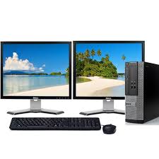 Supported by the application are all microsoft operating systems from windows xp to the. Dell Dual Monitor Computer Bundle Intel 3 1ghz Processor 8gb 1tb Hard Drive Dvdrw Wifi Windows 10 Professional With 2 X 19 Lcd S Refurbished Walmart Com Walmart Com